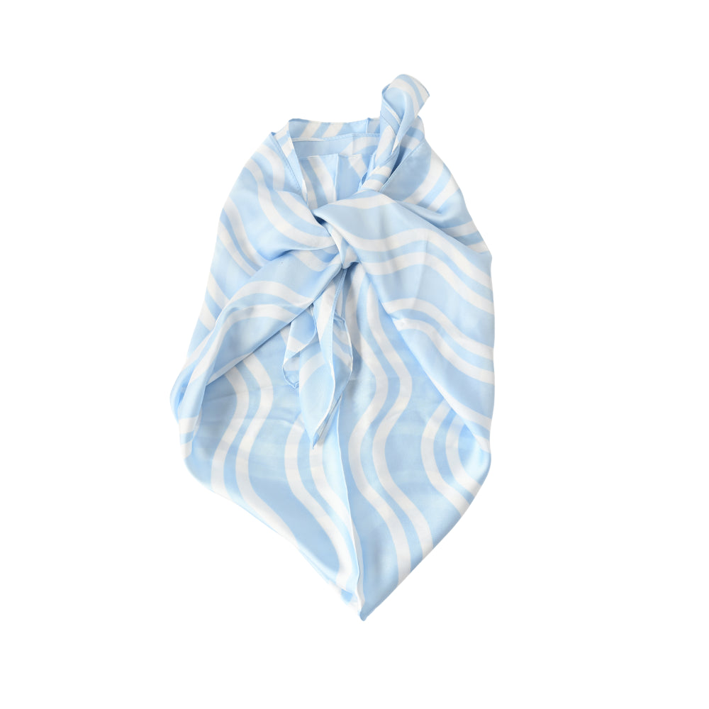 K&Co Sorrento Printed Headscarf - WAVES